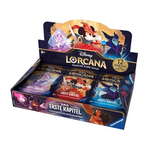 Disney Lorcana Das Erste Kapitel - Display mit 24 Booster Packs (Deutsch)