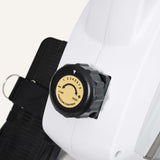 Magnetisches Rudergerät | App-Kompatibilität | 8 manuelle Widerstandsstufen | klappbar | weiß