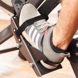 Rudergerät mit Luftwiderstand | klappbar | 8 Widerstandsstufen | schwarz/rot