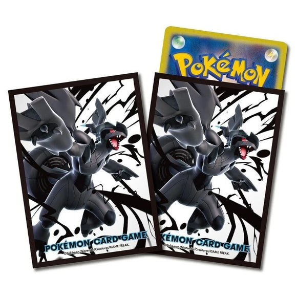 Pokemon Karten Hüllen Premium 64x Zekrom Sleeves TCG