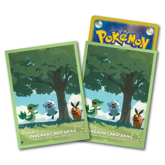 Pokemon Karten Hüllen Premium 64x Serpifeu, Floink & Ottaro Sleeves TCG