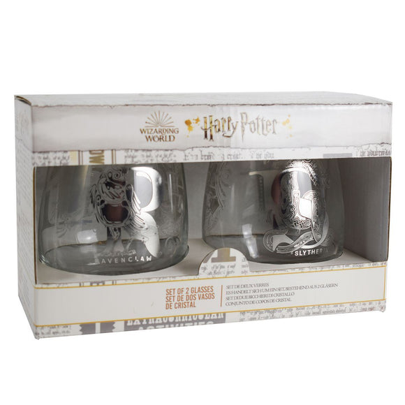2 Harry Potter Gläser 500 ml Hogwarts