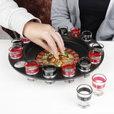 DRINKING ROULETTE SET Partyspiel Trinkroulette Drinking 16 Shots