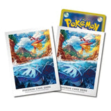 Pokemon Karten Hüllen Premium 64x Kyogre & Lohgock Sleeves TCG