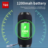 Bluetooth Lautsprecher Wasserdicht T&G Kabellos