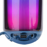 Tragbarer Bluetooth Lautsprecher T&G mit Farbwechsel und Licht
