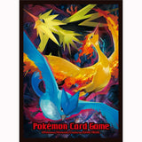 Pokemon Karten Hüllen Premium 64x Zapdos Lavados Arktos Sleeves TCG