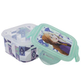 Frozen Luftdichter Behälter - Brotdose Kinder Lunchbox Quadratische Sandwichbox