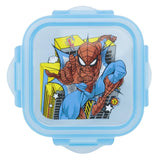 Spiderman Luftdichter Behälter - Brotdose Kinder Lunchbox Quadratische Sandwichbox