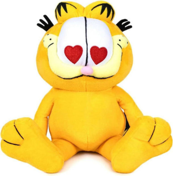 Garfield Kuscheltier Herzen - 30 cm Plüschtier weiches Stofftier