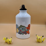 Pokemon Starter Glumanda Bisasam Plinfa Aluminium Flasche 500ml - Tinisu