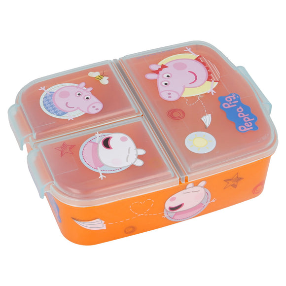 Peppa Pig Brotdose Kinder Lunchbox Sandwichbox - Tinisu