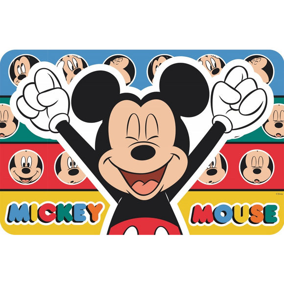 Mickey Mouse Platzdeckchen Tischunterlage 43cm x 28cm - Tinisu