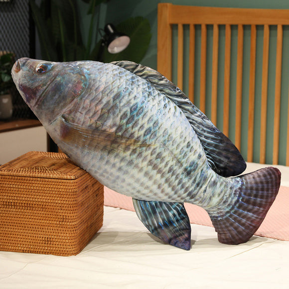 Barsch Kuscheltier - 30 cm Plüschtier Fisch Stofftier - Tinisu