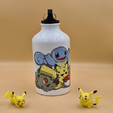 Pokemon Pikachu Glumanda Bisasam Schiggy Aluminium Flasche 500ml - Tinisu