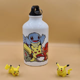 Pokemon Pikachu Glumanda Bisasam Schiggy Aluminium Flasche 500ml - Tinisu