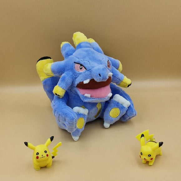 Pokemon Krawumms Kuscheltier - 13 cm Plüschtier Exploud - Tinisu