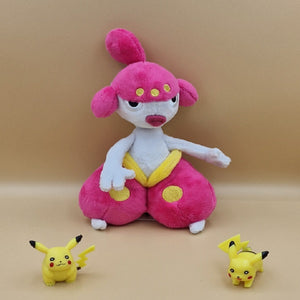 Pokemon Meditalis Kuscheltier - 16 cm Plüschtier Medicham - Tinisu