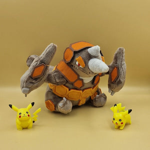 Pokemon Rihornior Kuscheltier - 16 cm Plüschtier Rhyperior - Tinisu