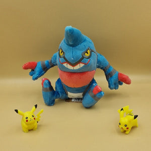 Pokemon Toxiquak Kuscheltier - 16 cm Plüschtier Toxicroak - Tinisu