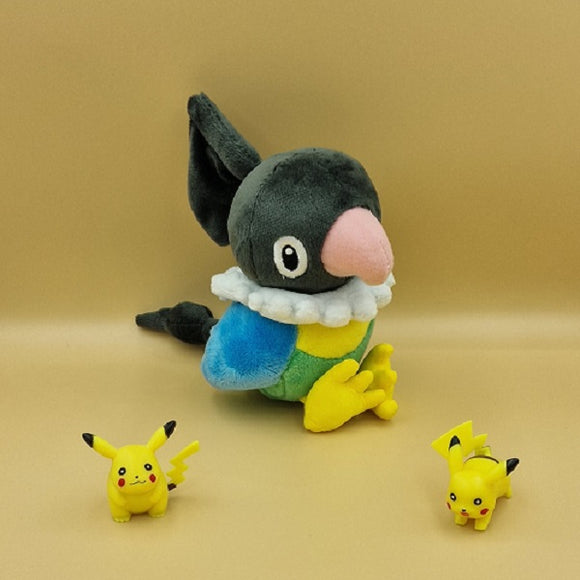 Pokemon Plaudagei Kuscheltier - 14 cm Plüschtier Chatot - Tinisu