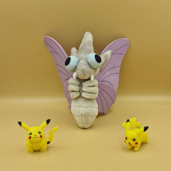 Pokemon Omot Kuscheltier - 18 cm Plüschtier Venomoth - Tinisu