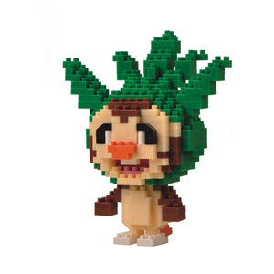 Pokemon LNO Micro-Bricks Figur Igamaro / Chespin - Tinisu