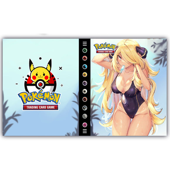 Pokemon 240 Karten Album Cynthia Anime TCG Ordner - Tinisu