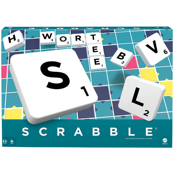 Mattel Games Scrabble Original - Brettspiel Familienspiel - Tinisu