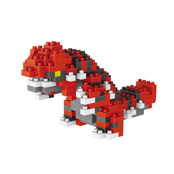 Pokemon LNO Micro-Bricks Bausatz Groudon - Tinisu