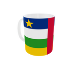 Zentralafrikanische Republik Tasse Flagge Pot Kaffeetasse National Becher Büro