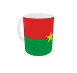 Burkina Faso Tasse Flagge Pot Kaffeetasse National Becher Kaffee Cup Büro Tee