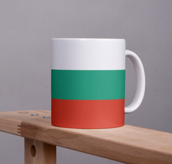 Bulgarien Kaffeetasse Flagge Pot Kaffee Tasse Becher BUL Coffeecup Büro Tee