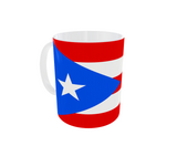 Puerto Rico Tasse Flagge Pot Kaffeetasse National Becher Kaffee Cup Büro Tee