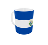 El Salvador Tasse Flagge Pot Kaffeetasse National Becher Kaffee Cup Büro Tee