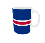Island Kaffeetasse Flagge Pot Kaffee Tasse Becher ICE Coffeecup Büro Tee