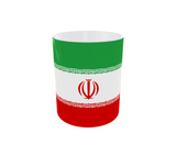 Iran Kaffeetasse Flagge Pot Kaffee Tasse IRN Becher Coffeecup Büro Tee
