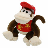 Super Mario Diddy Kong Kuscheltier - 18 cm Plüschtier - Tinisu