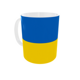 Kaffeetasse Ukraine Pot Flagge Kaffee Tasse Becher UKR Coffeecup Büro Tee