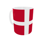 Dänemark Kaffeetasse Flagge Pot Kaffee Tasse Becher DK Coffeecup Büro Tee