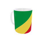 Republik Kongo Tasse Flagge Pot Kaffeetasse National Becher Kaffee Cup Büro Tee