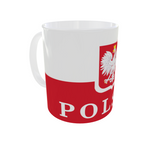 Kaffeetasse Polen Adler Pot Flagge Kaffee Tasse Becher PO Coffeecup Büro Tee