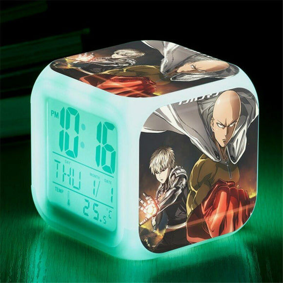 Anime/Manga One Punch Man Genos Digitaluhr / Wecker - Tinisu