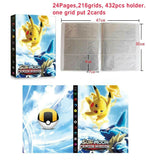 Pokemon Ordner Pikachu Lukario Sammelalbum 432 Karten Portfolio - Tinisu