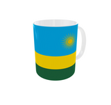 Ruanda Tasse Flagge Pot Afrika Kaffeetasse National Becher Kaffee Cup Büro Tee