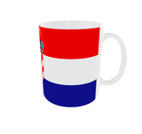 Kroatien Kaffeetasse Flagge Pot Kaffee Tasse Becher HRV Coffeecup Büro Tee