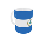 Nicaragua Tasse Flagge Pot Kaffeetasse National Becher Kaffee Cup Büro Tee