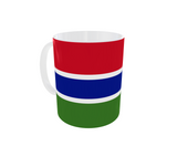 Gambia Tasse Flagge Pot Kaffeetasse National Becher Kaffee Cup Büro Tee