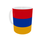 Armenien Kaffeetasse Flagge Pot Kaffee Tasse ARM Becher Coffeecup Büro Tee