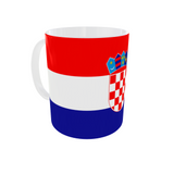 Kroatien Kaffeetasse Flagge Pot Kaffee Tasse Becher HRV Coffeecup Büro Tee